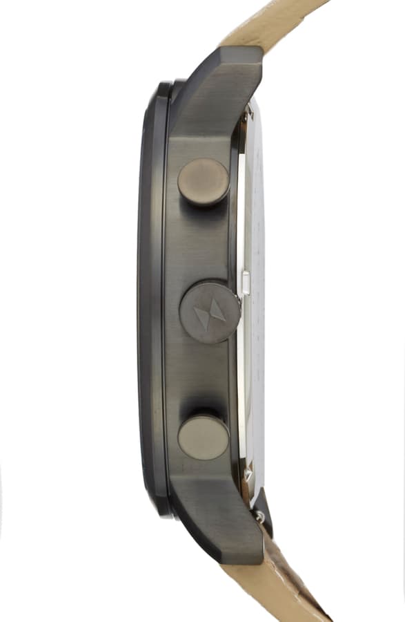 Chronograph Leather Strap Watch, 45mm - MVMT