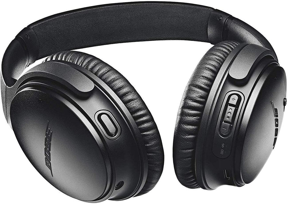 Bose QuietComfort 35 II Wireless Bluetooth Headphones, Noise-Cancelling, with Alexa voice control - Black