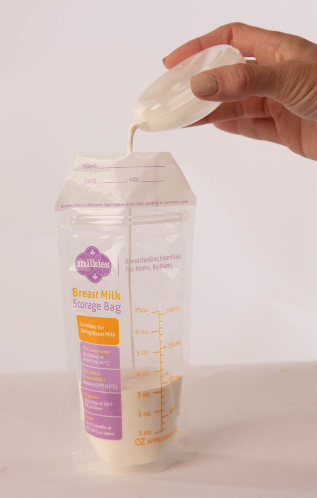 Milkies On-The-Go Breast Shells - Collects Leaking Breast Milk and Protects Sore Nipples