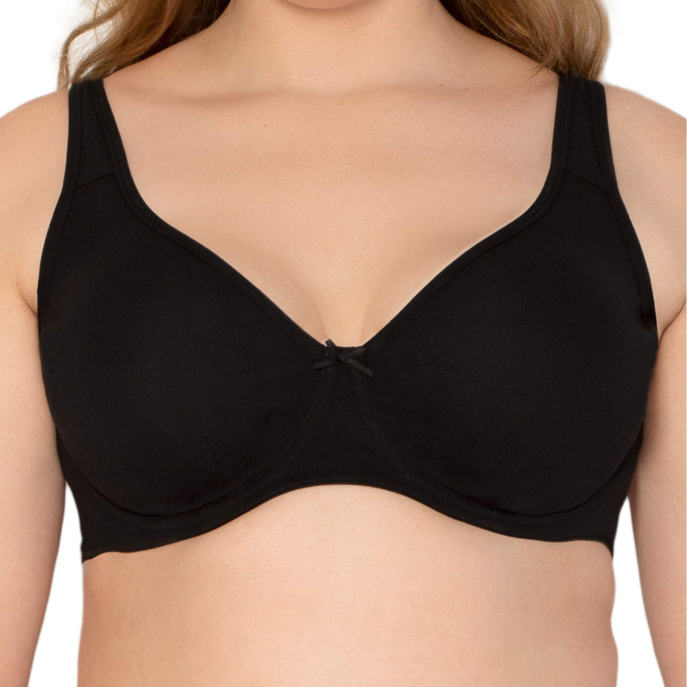 Fruit of the Loom Women's Plus Size Beyond Soft Cotton Unlined Underwire Bra