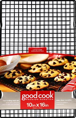Good Cook Non-Stick Cooling Rack, 2 Piece