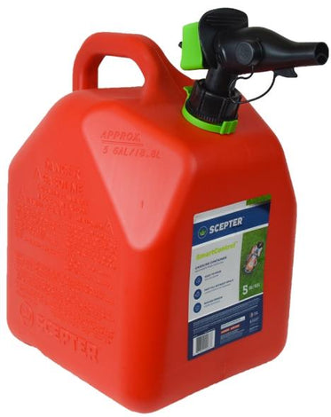 Scepter 5 Gallon SmartControl Gas Can, FR1G501, Red