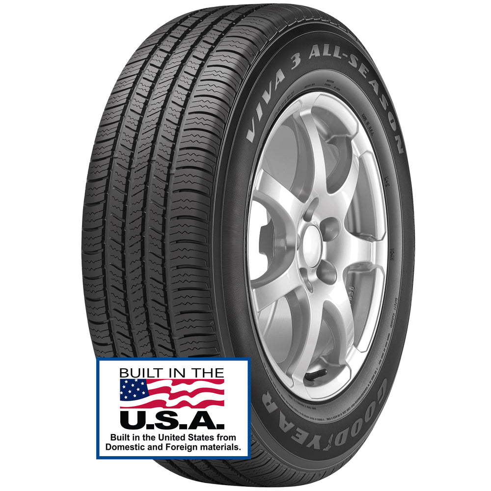 Goodyear Viva 3 All-Season Tire 205/55R16 91H, Passenger Car Tire
