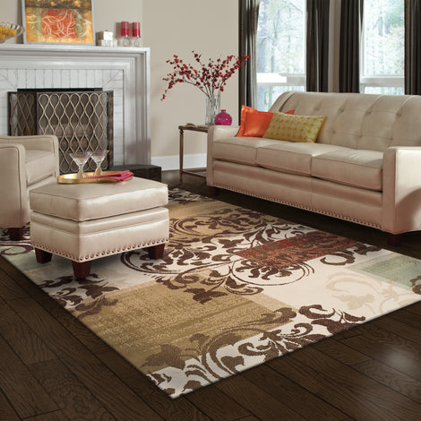 Impressions Eugene Modern Scroll Indoor Area Rug - 8' x 10