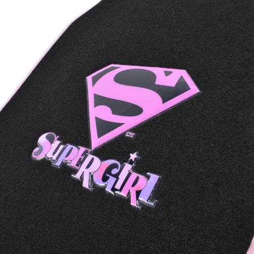 Supergirl Floor Mats for Car, 4-Piece, Universal Fit, Looney Tunes Cartoon Design Auto Accessories