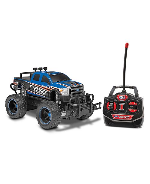F-250 Heavy Duty 1:24 Electric RC Monster Truck, Color Varies