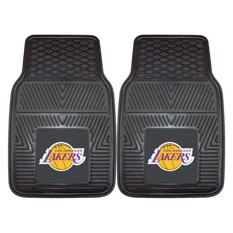 Los Angeles Lakers 2-pc Vinyl Car Mats 17"x27"