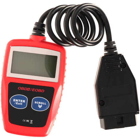 Hyper Tough HT309 OBD2 Scan Diagnostic Tool Code Reader, Red