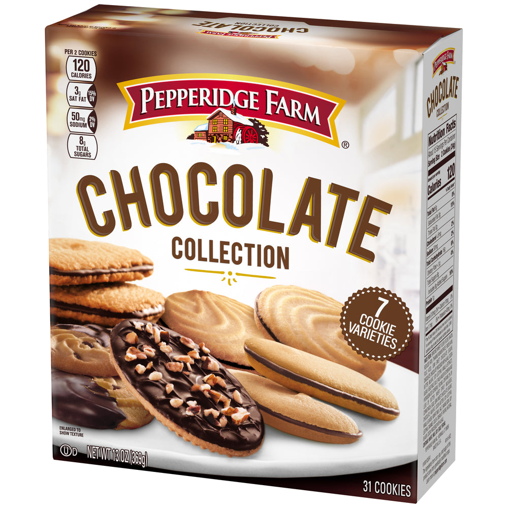 Pepperidge Farm Cookies Chocolate Collection, Variety Pack 13 oz. Box