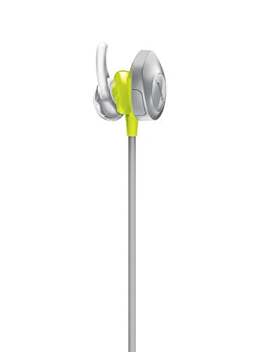 Bose SoundSport, Wireless Earbuds, (Sweatproof Bluetooth Headphones for Running and Sports), Citron