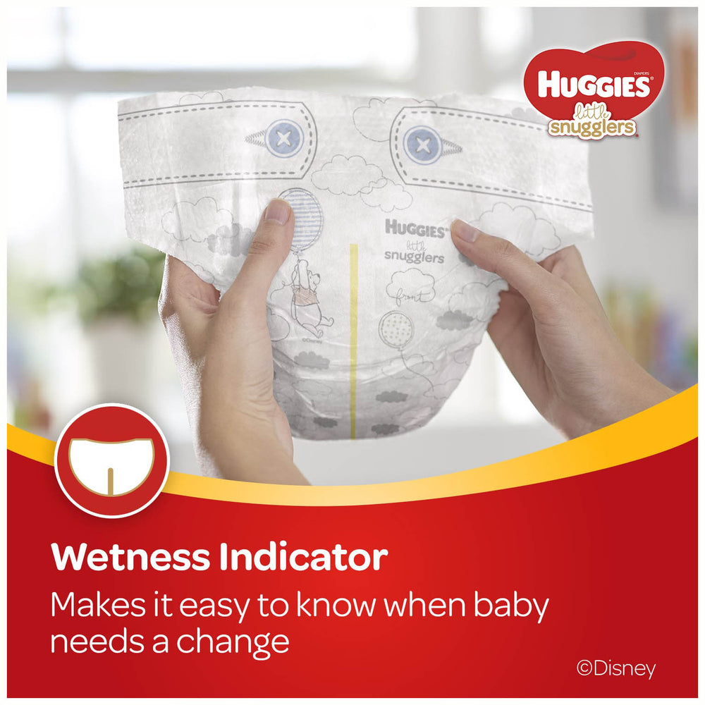 HUGGIES Little Snugglers Diapers, Size 5, 58 Count
