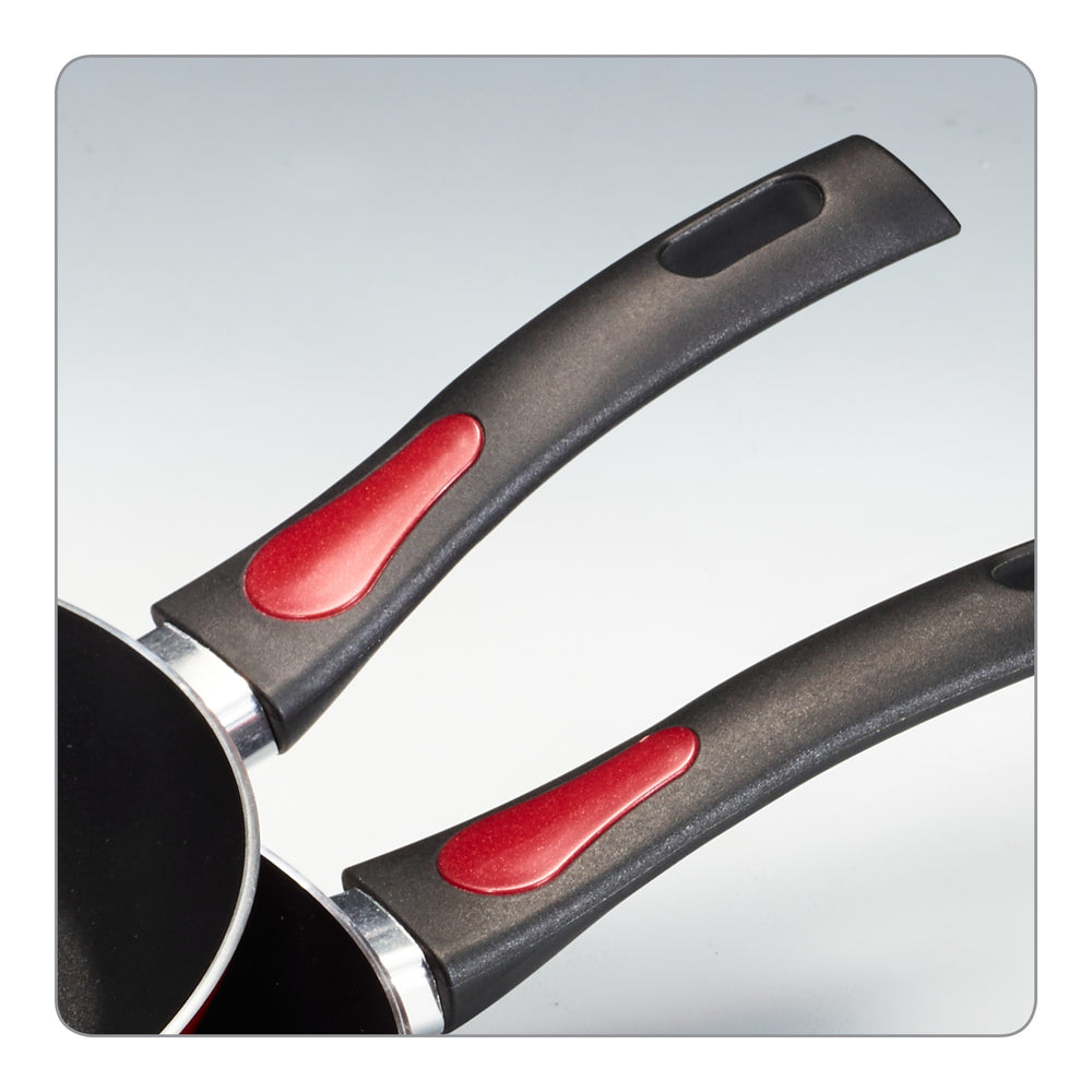 Tramontina Everyday Non-Stick Red Fry Pan & Griddle Set, 3 Piece