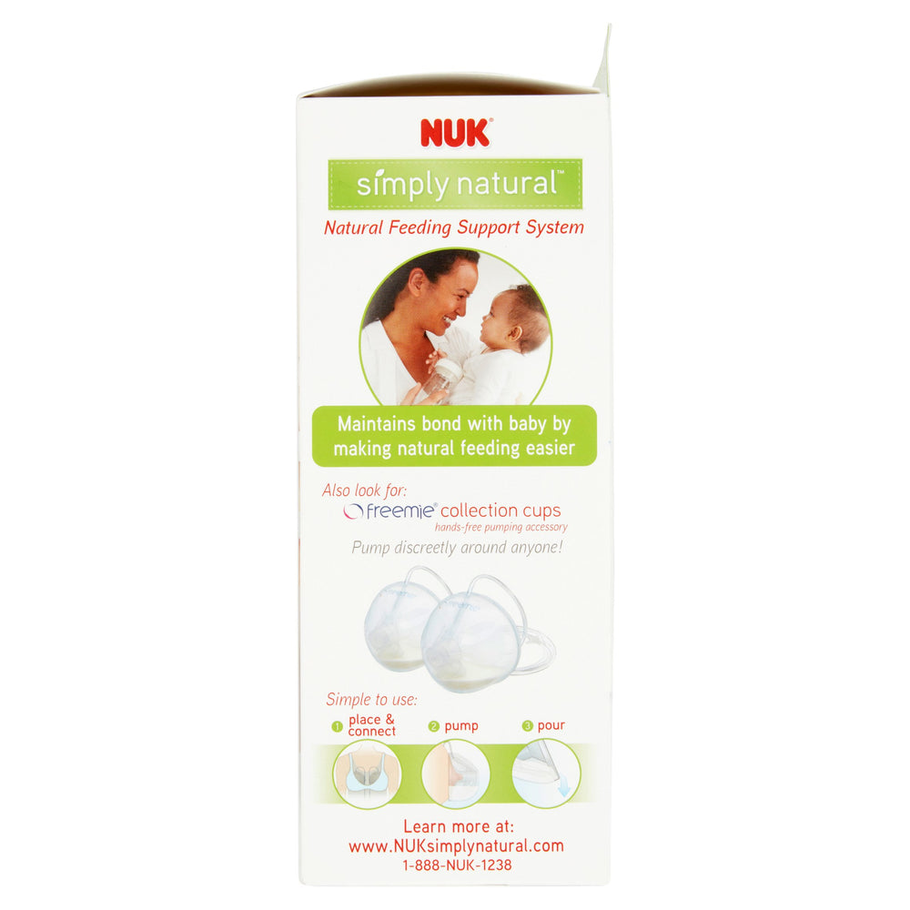 NUK Simply Natural Bottle, 9 oz, 3-Pack