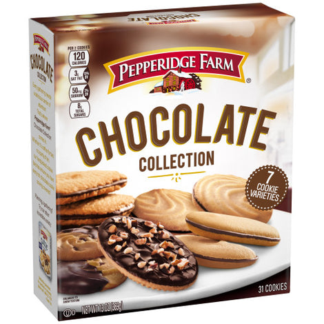 Pepperidge Farm Cookies Chocolate Collection, Variety Pack 13 oz. Box