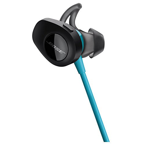 Bose 761529-0020 SoundSport, Wireless Earbuds, (Sweatproof Bluetooth Headphones for Running and Sports), Aqua