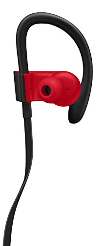 Powerbeats3 Wireless Earphones - Apple W1 Headphone Chip, Class 1 Bluetooth, 12 Hours Of Listening Time, Sweat Resistant Earbuds - Defiant Black-Red