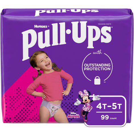 Pull-Ups Girls' Learning Designs Training Pants, 4T-5T, 99 Ct