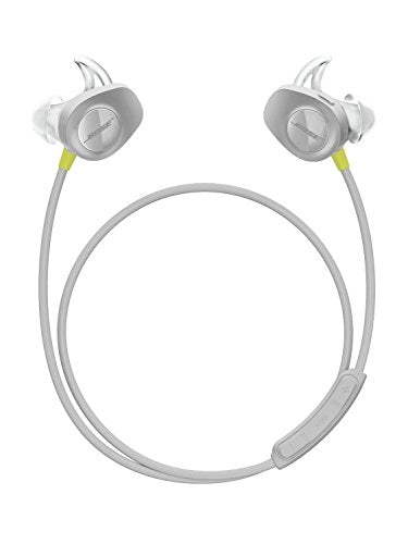 Bose SoundSport, Wireless Earbuds, (Sweatproof Bluetooth Headphones for Running and Sports), Citron