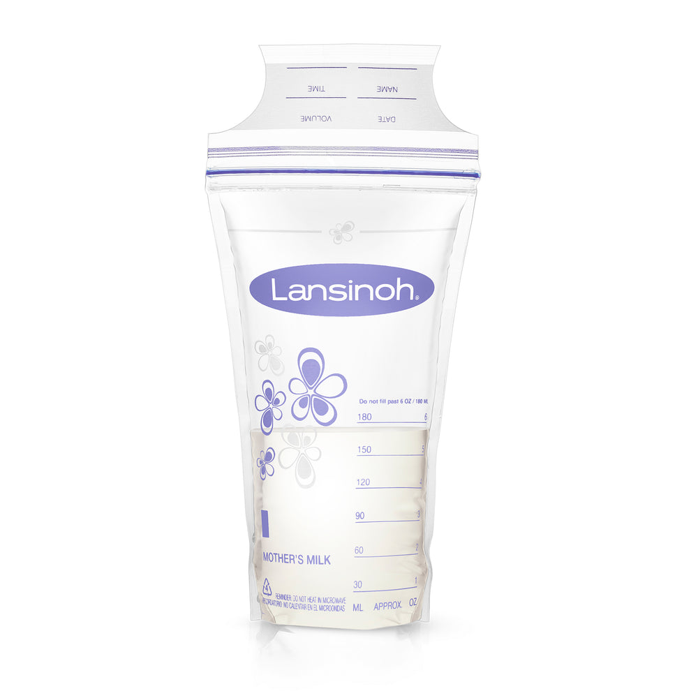 Lansinoh Breast Milk Storage Bags - 6oz/180ml, 100 Count