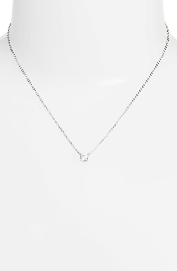 Cubic Zirconia Pendant Necklace