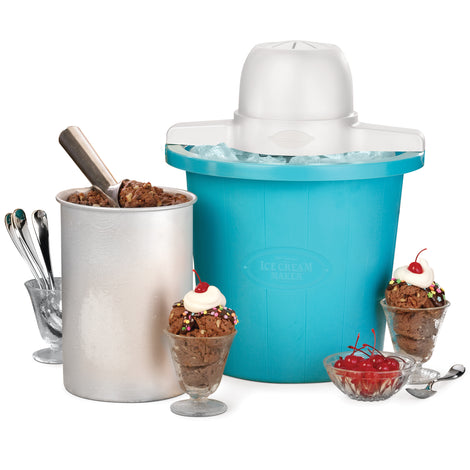 Nostalgia ICMP4BL 4-Quart Electric Ice Cream Maker
