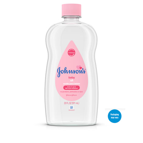 Johnson's Pure Baby Mineral Oil, Original, 14 fl oz