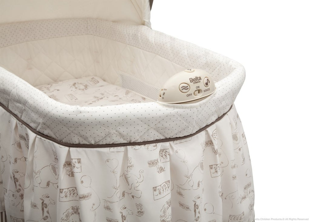 Delta Children Rocking Bassinet, Playtime Jungle