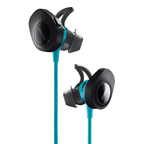 Bose 761529-0020 SoundSport, Wireless Earbuds, (Sweatproof Bluetooth Headphones for Running and Sports), Aqua