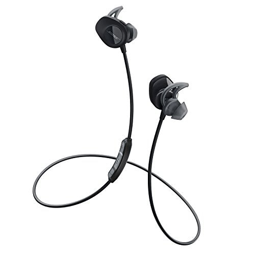 Bose SoundSport, Wireless Earbuds, (Sweatproof Bluetooth Headphones for Running and Sports), Black