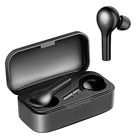 Wireless Earbuds, TWS Bluetooth 5.0 Earphones Bluetooth Headphones in-Ear, Auto-Pair Wireless Headphones with High Definition Mic, Stereo Sound, Touch Control, 25H Playtime, No Audio Delay