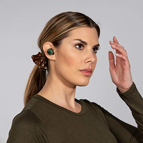 JLab Audio Go Air True Wireless Bluetooth Earbuds + Charging Case | Green | Dual Connect | IP44 Sweat Resistance | Bluetooth 5.0 Connection | 3 EQ Sound Settings: JLab Signature, Balanced, Bass Boost