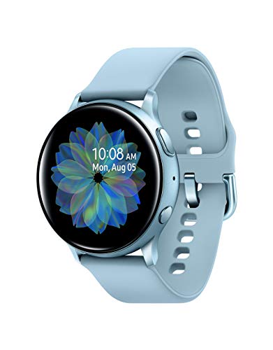 Samsung Galaxy Watch Active2 W/ Enhanced Sleep Tracking Analysis, Auto Workout Tracking, and Pace Coaching (44mm, GPS, Bluetooth, Unlocked LTE), Silver - US Version