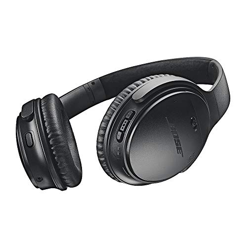 Bose QuietComfort 35 II Wireless Bluetooth Headphones, Noise-Cancelling, with Alexa voice control - Black