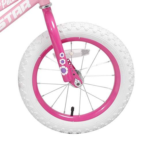 JOYSTAR 16 Inch Kids Bike with Training Wheels for 2-7 Years Old Girls 32