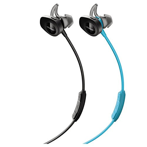 Bose 761529-0020 SoundSport, Wireless Earbuds, (Sweatproof Bluetooth Headphones for Running and Sports), Aqua