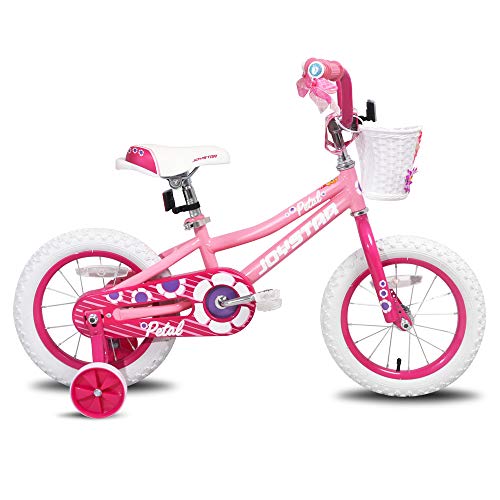 JOYSTAR 12 Inch Kids Bike with Training Wheels for 2-7 Years Old Girls 32