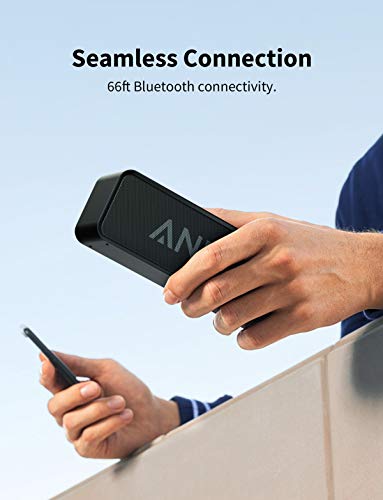Bluetooth Speakers, Anker Soundcore Bluetooth Speaker with Loud Stereo Sound, 24-Hour Playtime, 66 ft Bluetooth Range, Built-in Mic. Perfect Portable Wireless Speaker for iPhone, Samsung and More