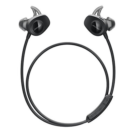 Bose SoundSport, Wireless Earbuds, (Sweatproof Bluetooth Headphones for Running and Sports), Black
