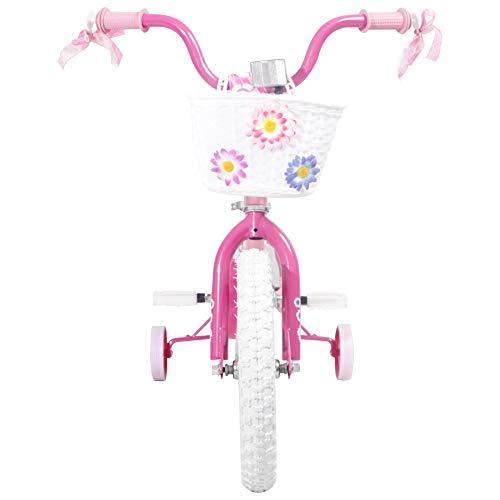 JOYSTAR 16 Inch Kids Bike with Training Wheels for 2-7 Years Old Girls 32