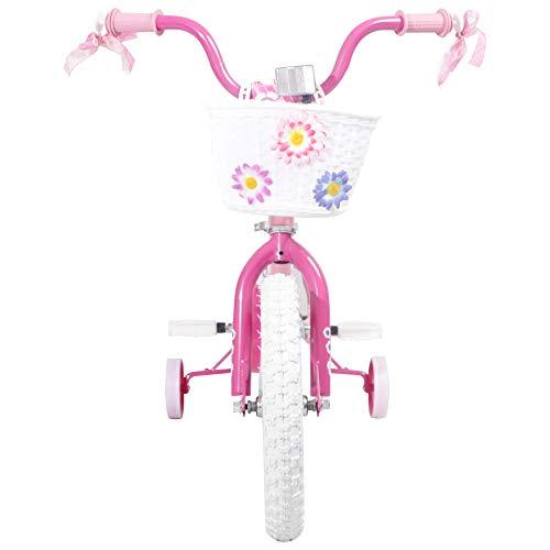 JOYSTAR 14 Inch Kids Bike with Training Wheels for 2-7 Years Old Girls 32