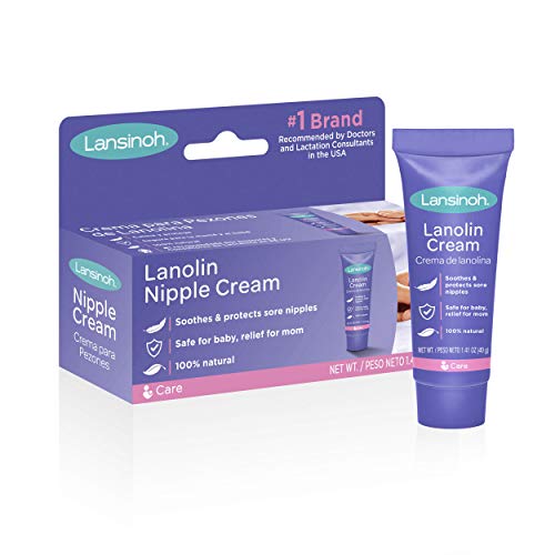 Lansinoh Lanolin Nipple Cream for Breastfeeding, 1.41 Ounces