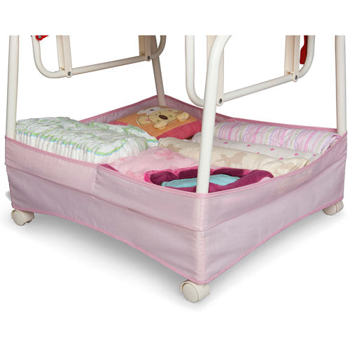 Delta Children Disney Gliding Bassinet, Pink Princess