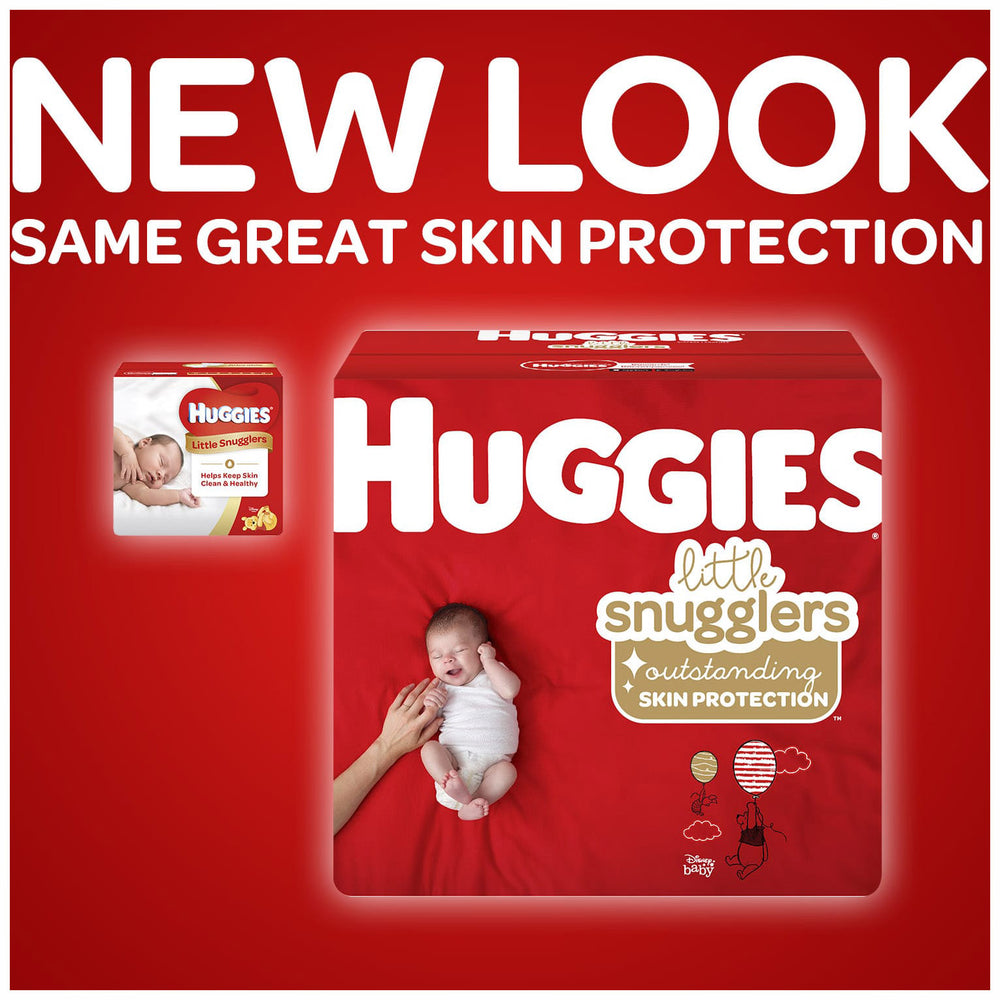 Huggies Little Snugglers Baby Diapers, Size 1, 198 Ct, Economy Plus Pack