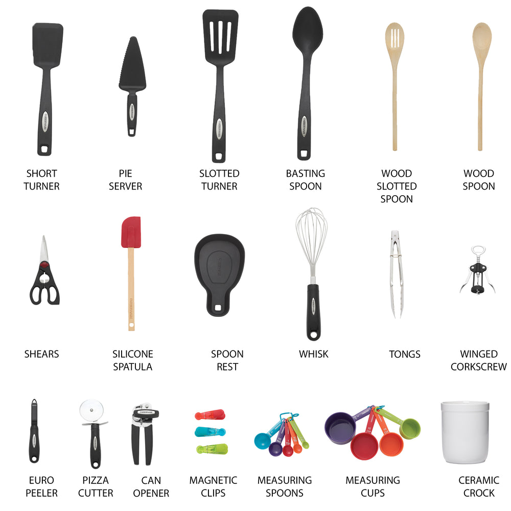 Farberware Kitchen Utensil & Gadget Set, 28 Pieces