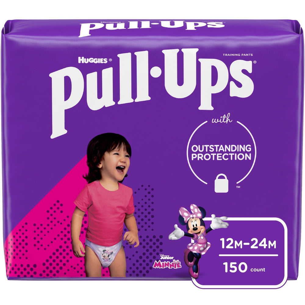 Pull-Ups Girls' Learning Designs Training Pants, 12-24M, 150 Ct