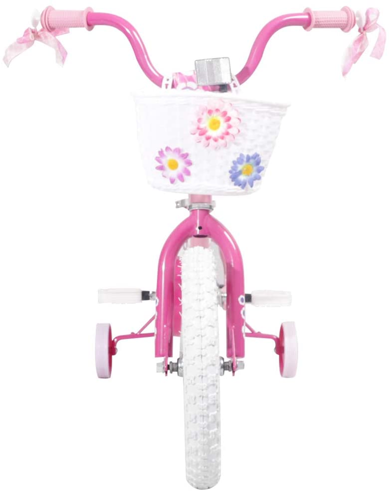 JOYSTAR 14 Inch Kids Bike with Training Wheels for 2-7 Years Old Girls 32