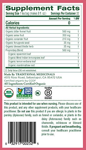 Traditional Medicinals Organic Mother’s Milk Women's Tea, 32 Tea Bags (Pack of 3)