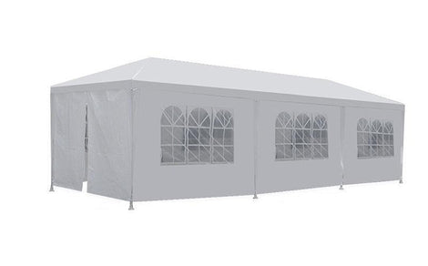 FDW 10'x30' White Outdoor Gazebo Canopy Wedding Party Tent 8 Removable Walls -8
