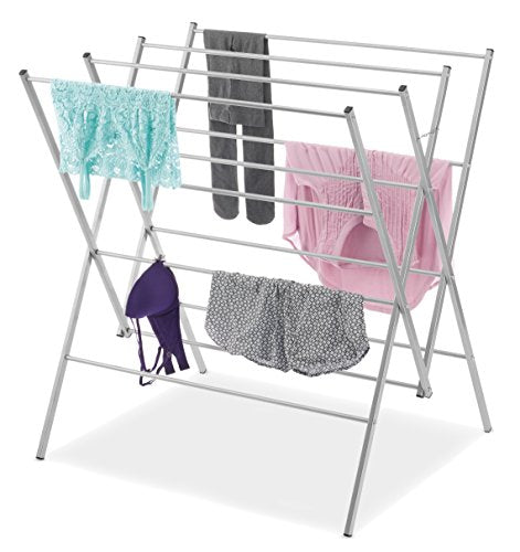 Whitmor Oversized Drying Rack, Silver