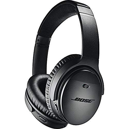 Bose QuietComfort 35 II Wireless Bluetooth Headphones, Noise-Cancelling, with Alexa voice control - Black